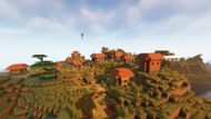 A savannah village (Image via Mojang)